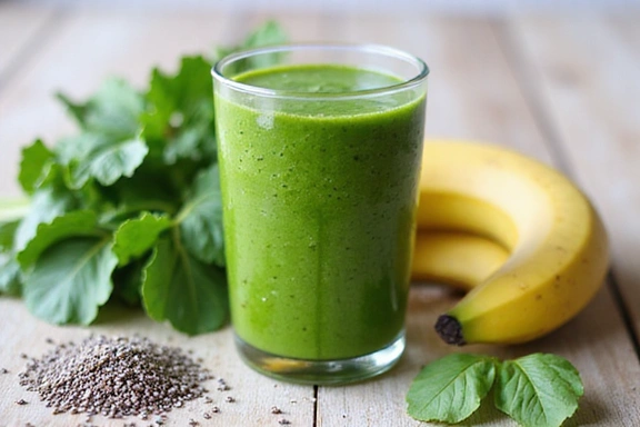 Green smoothie ingredients